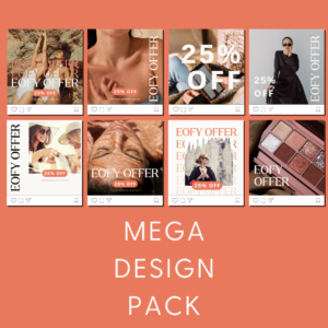 Mega Design Pack with 8 graphics